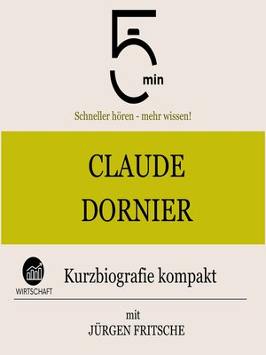 cover image of Claude Dornier